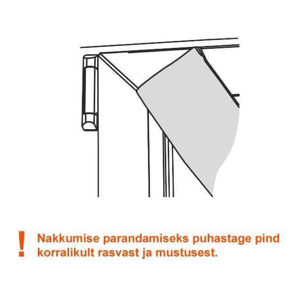 Kassettruloo LUX paigaldusjuhend