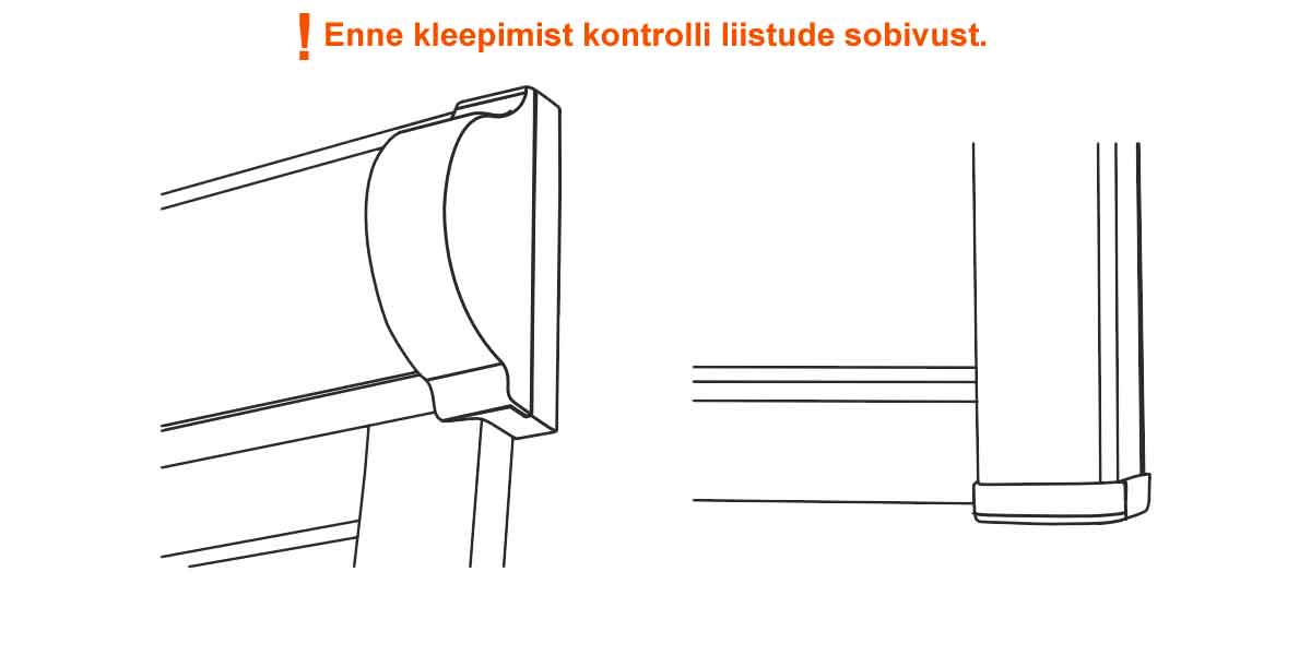 Kassettruloo LUX paigaldusjuhend